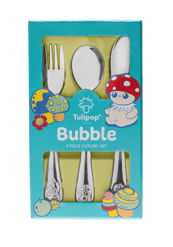 Bubble cutlery front