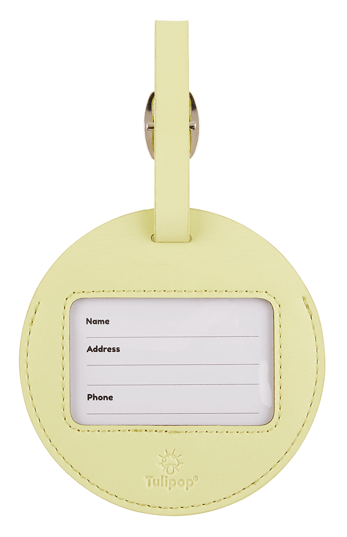 Gloomy Luggage Tag back