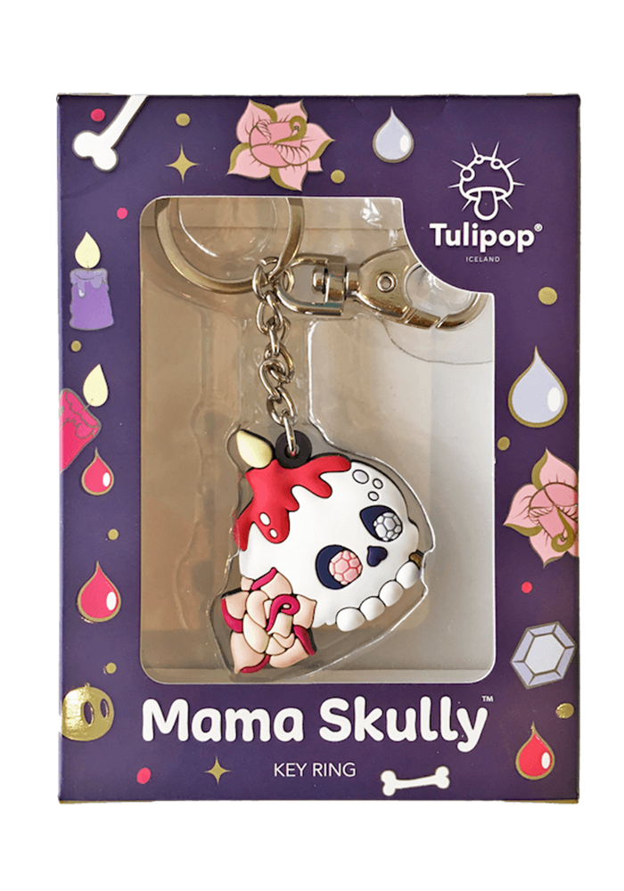 Mama Skully lyklakippa