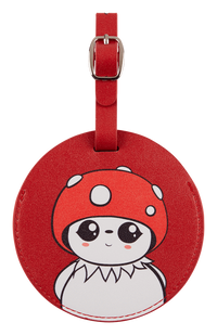 Bubble luggage tag front